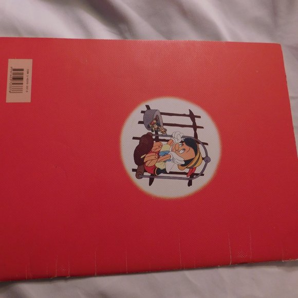 WALT DISNEY'S PINOCCHIO BOOK LINEN LIKE 2006 COLLECTIBLE - Picture 3 of 8